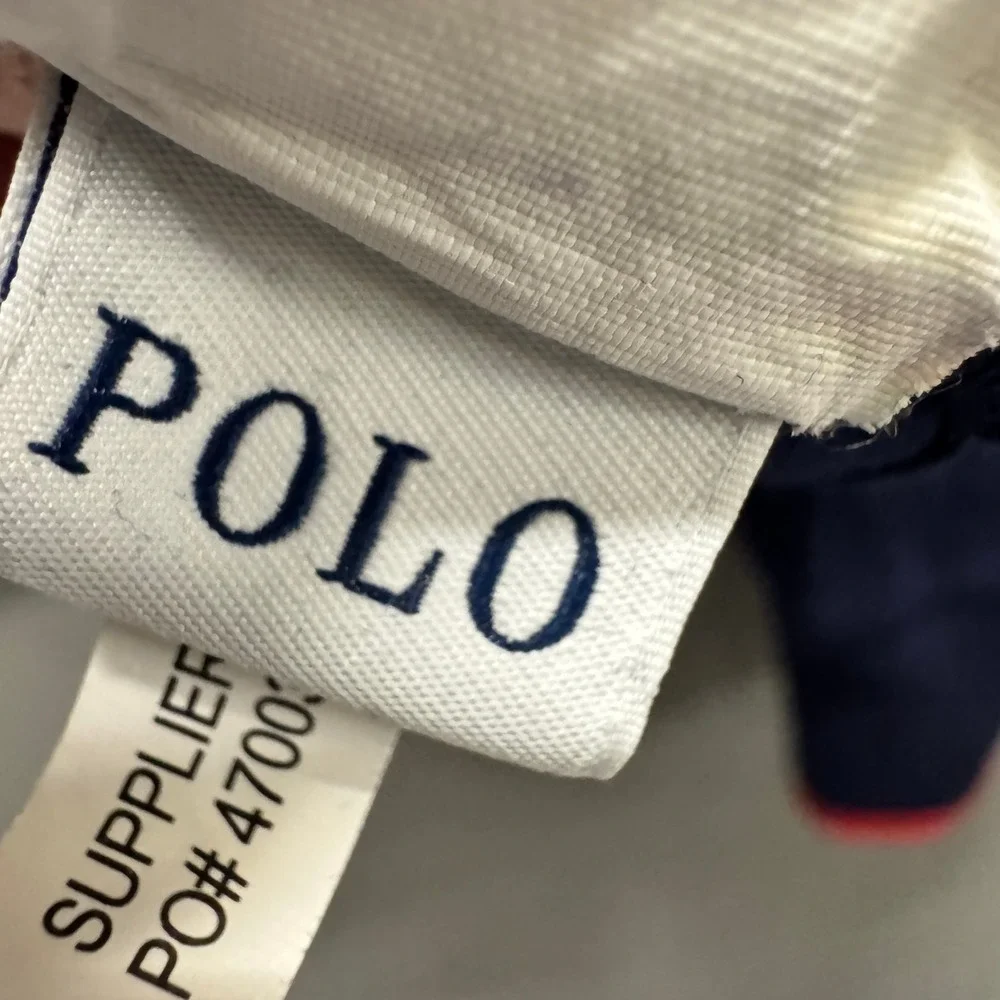 Polo‎ Ralph Lauren Track Jacket Mens XXL 2XL Performance Navy Blue Full Zip